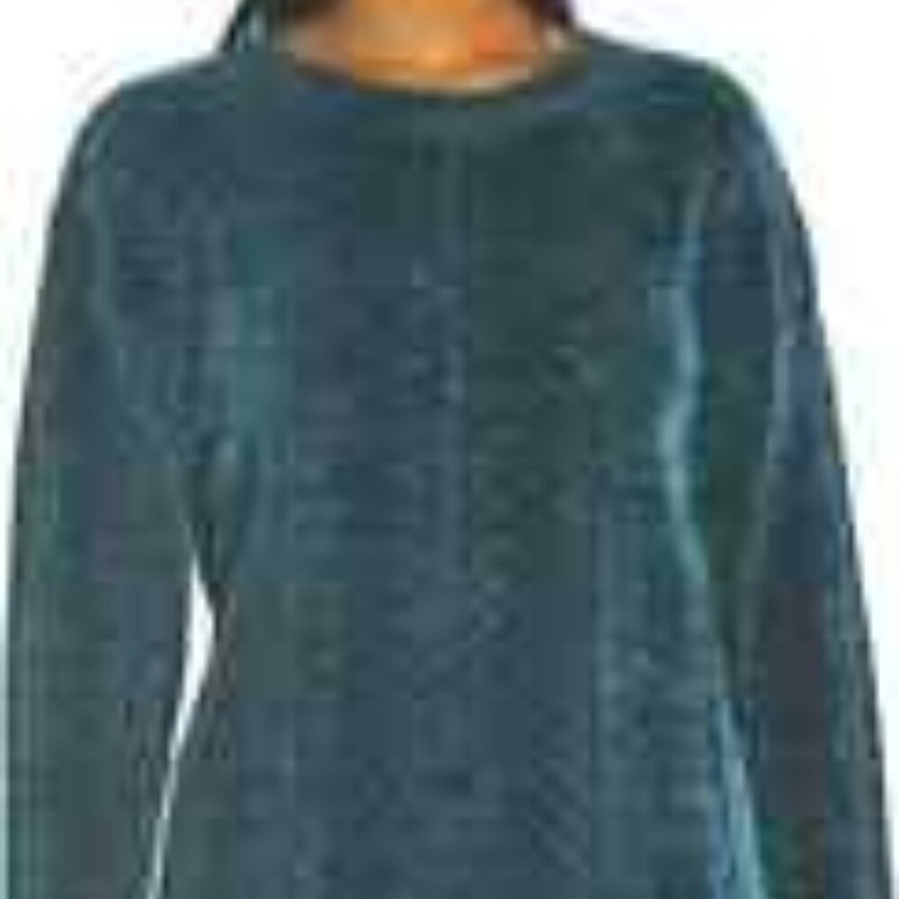 Women's Orvis Chenille Sweater Midnight Blue Sz M NWT